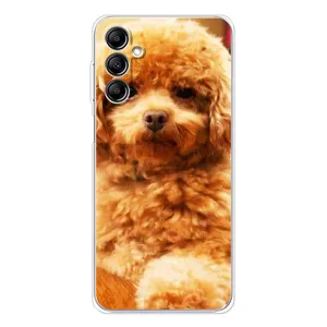 Чохли з собаками для Samsung Galaxy M36 (VPrint) (Цуценя Бішон)