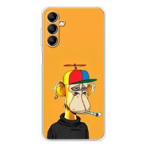 Чохли з Мавпами NFT для Samsung Galaxy M36 (AlphaPrint) (Нудна мавпа NFT)
