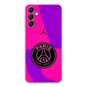 Чохли PSG для Samsung Galaxy M36 (AlphaPrint) (яскравий ПСЖ)