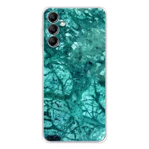 Мраморний чехол на Samsung Galaxy M36 (VPrint) (Зелений мрамор)
