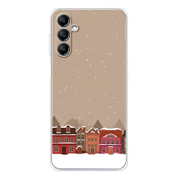 Чехол с принтом «Зимний город» для Samsung Galaxy M36