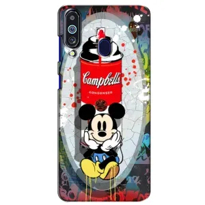 Чехол Disney Mouse Samsung Galaxy M40 (PREMIUMPrint) (Американский Маус)