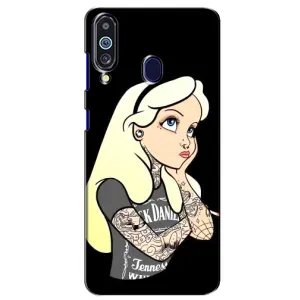 Чохол з друком для Samsung Galaxy M40 - (Мода) (AlphaPrint) (Дівчина в тату)