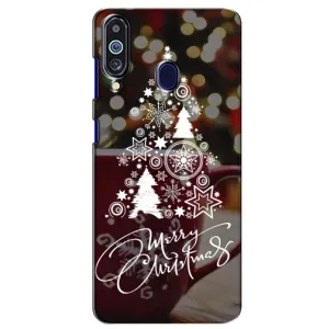 Різдвяні Чохли для Samsung Galaxy M40 (VPrint) (Ялинка яскрава)