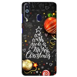 Різдвяні Чохли для Samsung Galaxy M40 (VPrint) (Ялинка)