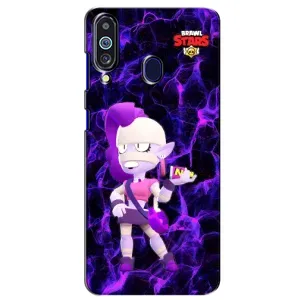 Чехлы Brawl Stars для Samsung Galaxy M40 (AlphaPrint) (Емз Бравл Старс)