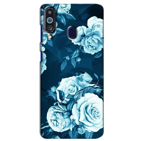 Чехол с принтом «Голубые Бутоны» для Samsung Galaxy M40