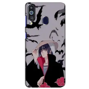 Анимешный чехол для Samsung Galaxy M40 (Итачи Itachi)