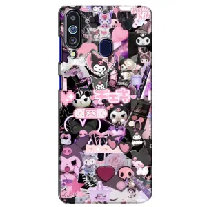 Чехол с кроликом Куроми на Samsung Galaxy M40 (Коллаж Куроми)