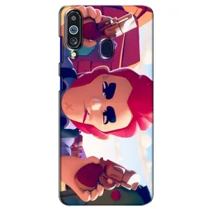 Чехол для Samsung Galaxy M40 Бравл Старс (VPrint) (Кольт)