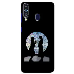 Чехлы Венсдей на Samsung Galaxy M40 Уэнсдей (AlphaPrint) (комната Уэнздей)