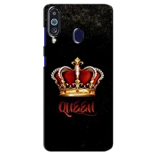 Чехол с Короной Самсунг М40 - (AlphaPrint) (Корона короля)