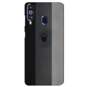 Чехол с Короной Самсунг М40 - (AlphaPrint) (Коронка)
