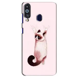 Чохол на Самсунґ Ґелексі М40 з Котиками (VPrint) (Котик падає)