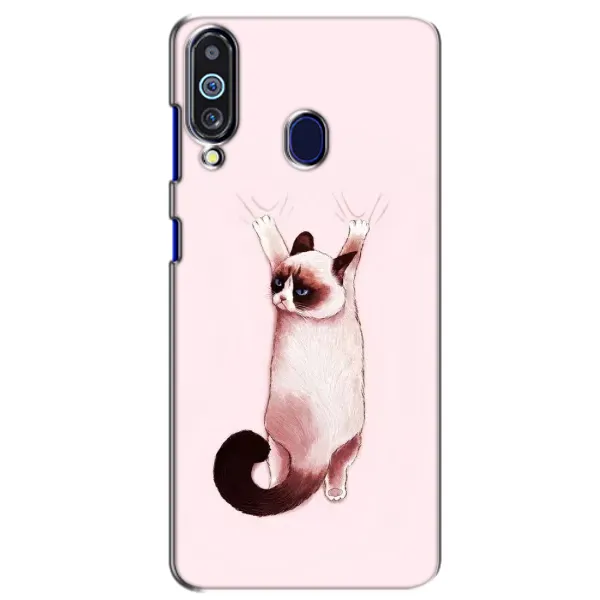 Чехол с принтом «Котик падает» для Samsung Galaxy M40 Чехол с принтом «Котик падает» для Samsung Galaxy M40