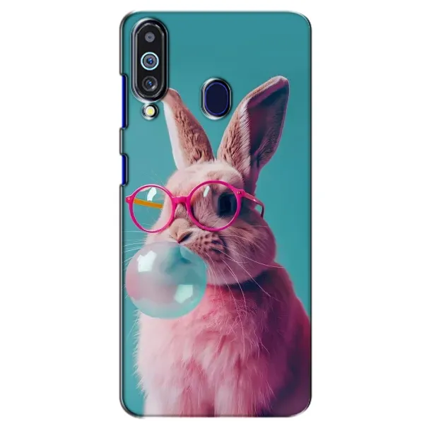 Чехол с принтом «Кролик в очках» для Samsung Galaxy M40 Чехол с принтом «Кролик в очках» для Samsung Galaxy M40