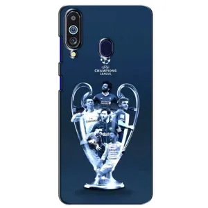 Чехлы для Samsung Galaxy M40 (VPrint) - Футбольные клубы (Кубок ЛЧ)