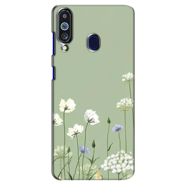 Чехол с принтом «Цветы на зеленом» для Samsung Galaxy M40 Чехол с принтом «Цветы на зеленом» для Samsung Galaxy M40