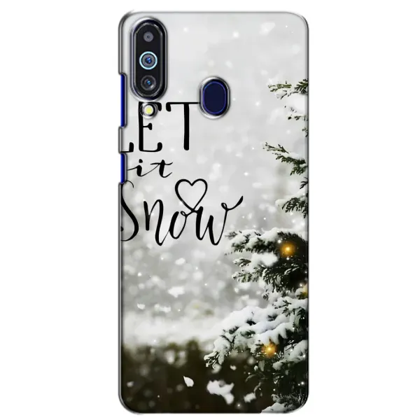 Чехол с принтом «Let it snow» для Samsung Galaxy M40