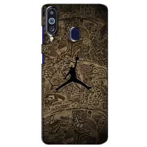 Чехлы для Samsung Galaxy M40 - с картинкой JORDAN (AlphaPrint)