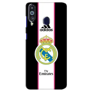 ФК Реал Мадрид чехлы для Samsung Galaxy M40 (AlphaPrint) (лого Real Madrid)