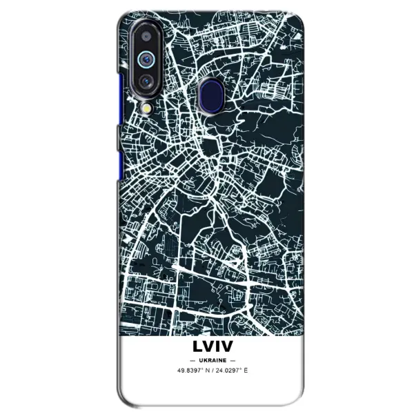 Чехол с принтом «Львов» для Samsung Galaxy M40