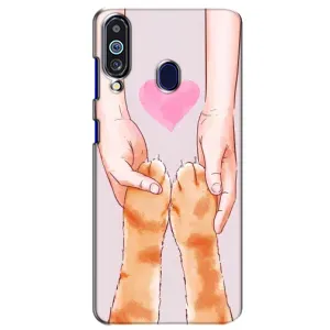 Чохол на Самсунґ Ґелексі М40 з Котиками (VPrint) (Любовь до котиків)