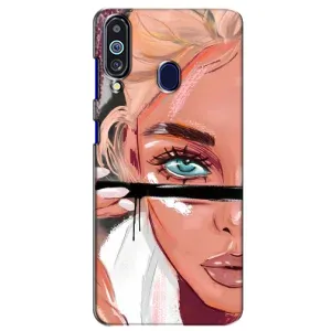Чохол з друком для Samsung Galaxy M40 - (Мода) (AlphaPrint) (Макіяж)