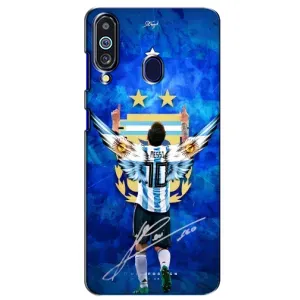 Чохли для Samsung Galaxy M40 (Leo чемпіон) (AlphaPrint) (Мессі збірна)