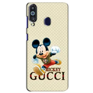 Чехол Disney Mouse Samsung Galaxy M40 (PREMIUMPrint) (Mikki Gucci)