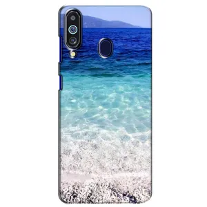 Силіконовий чохол з КАРТИНКАМИ літо для Samsung Galaxy M40 (AlphaPrint) (Море)