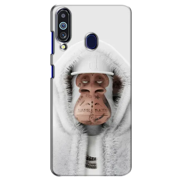 Чехол с принтом «обезьяна NFT в тату» для Samsung Galaxy M40