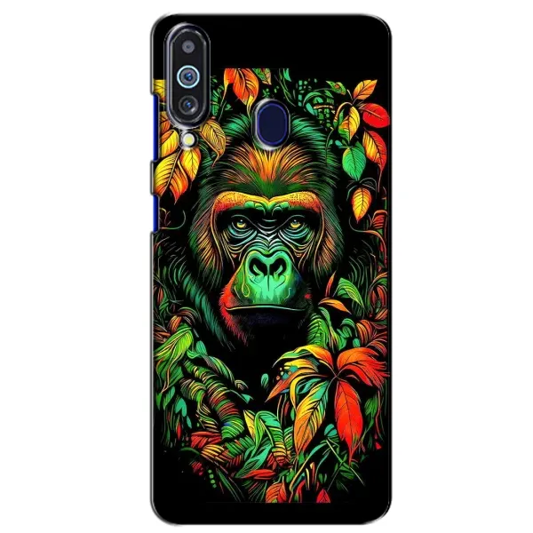 Чехол с принтом «Обезьяна в тропиках» для Samsung Galaxy M40