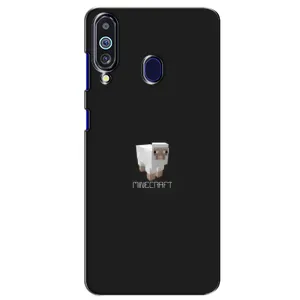 Чохол Майнкрафт на Samsung Galaxy M40 (AlphaPrint) Minecraft (Овечка Майнкрафт)