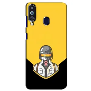 Чеjхол PUBG для Самсунґ Ґелексі М40 (AlphaPrint) (Пабг в шоломі)