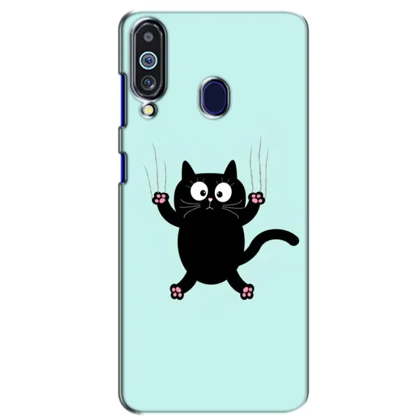 Чехол с принтом «Падающий кот» для Samsung Galaxy M40