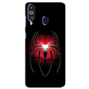Чехол с человеком пауком для Samsung Galaxy M40 - (AlphaPrint) (Паук марвел)