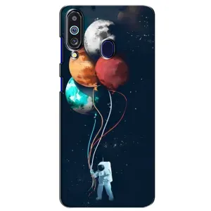 Космічні Чохли для Самсунґ Ґелексі М40 (VPrint) (Планети кульки)
