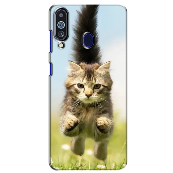 Чехол с принтом «Прыжок кота» для Samsung Galaxy M40