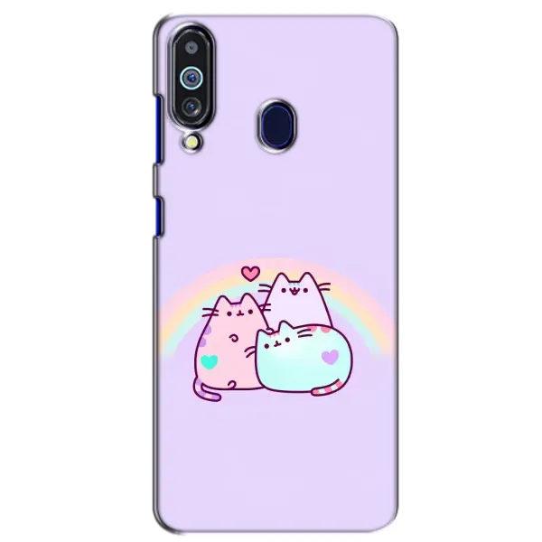 Чехол с принтом «Радужные котики» для Samsung Galaxy M40 Чехол с принтом «Радужные котики» для Samsung Galaxy M40