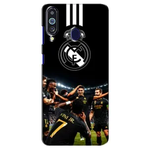 Чехол для Samsung Galaxy M40 с принтом (ФК Реал Мадрид)