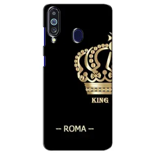 Чехлы для Samsung Galaxy M40 (VPrint) - Футбольные клубы (Roma)