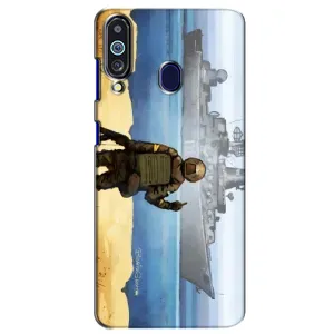Чехол с принтом (Русский корабль...) для Самсунґ Ґелексі М40 (AlphaPrint) (Російський корабель)