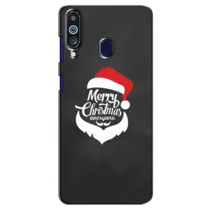 Різдвяні Чохли для Samsung Galaxy M40 (VPrint) (Санта Крісмас)