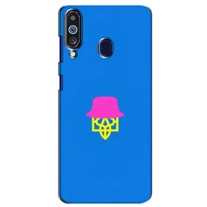Чохли для Samsung Galaxy M40 Укр. Символіка (AlphaPrint) (Шапка на гербу)