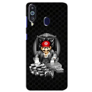 Чехлы с крутыми принтами для Samsung Galaxy M40 - (PREMIUMPrint) (Супер Марио)
