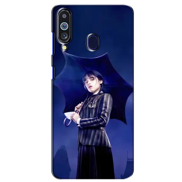 Чехол с принтом «Уэнздей с зонтом» для Samsung Galaxy M40