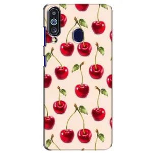 Чохли з фруктами для Samsung Galaxy M40 (VPrint) (Черешня)