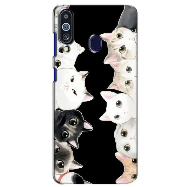 Чехол с принтом «Взгляд котов» для Samsung Galaxy M40 Чехол с принтом «Взгляд котов» для Samsung Galaxy M40