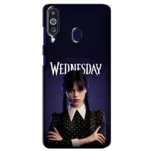 Силиконовый чехол с картинкой для Samsung Galaxy M40 (Wednesday)